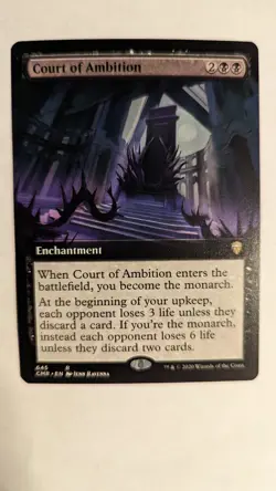 1x Court of Ambition Extended Art Near Mint - Commander Legend Magic MTG x1 - Image 1