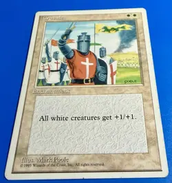 1 BANNED MTG Magic The Gathering Crusades | Fourth Edition 4ED | - Image 5