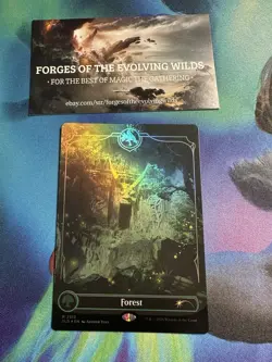 Forest 2513 Foil Secret Lair Lands of the Forgotten Realms D&D - Image 1
