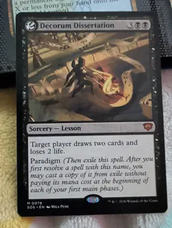1x Decorum Dissertation - Secrets of Strixhaven Near Mint - MTG - Image 1