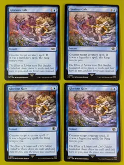 Glorious Gale x4 The Lord of the Rings: Tales of Middle-Earth 4x MTG - Image 1