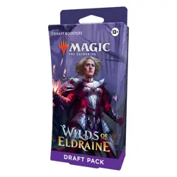 MTG Magic the Gathering Wilds of Eldraine Draft Pack (3 Draft Boosters) NEW - Image 1
