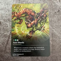 Aura Shards - Custom Art MTG Magic The Gathering Playtest Card - Image 1