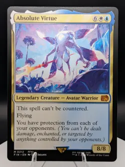Absolute Virtue Mythic Regular Final Fantasy MTG (NM) - Image 1
