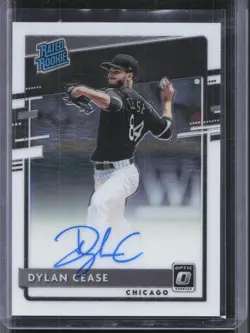 2020 Donruss Optic #RRS-DC Dylan Cease Rated Rookies Signatures Auto - Image 1