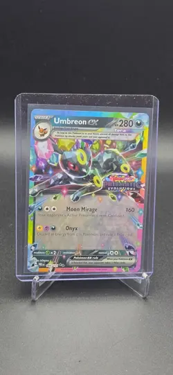 Umbreon ex (Prismatic Evolutions Stamp) 060/131 Holo Pokemon NM - Image 1