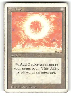 Sol Ring HP Revised Edition MTG Regular Uncommon - Image 1
