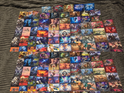 MTG Lot of 85 ART SERIES Cards -NO DOUBLES-Some Gold Signatures - Image 1