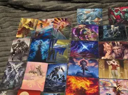 MTG Lot of 85 ART SERIES Cards -NO DOUBLES-Some Gold Signatures - Image 4