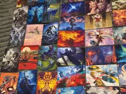 MTG Lot of 85 ART SERIES Cards -NO DOUBLES-Some Gold Signatures - Image 5
