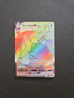 Greedent VMAX (Secret) 272/264 Fusion Strike Off Center Holo - Image 1