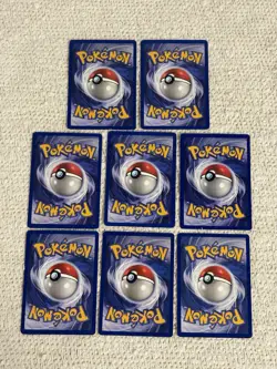 Pokemon Vintage Jungle Set Rare Card Bundle Lot Eevee Vileplume Electrode - Image 2