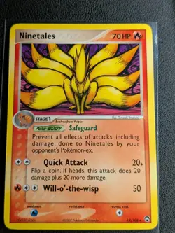 Ninetales 19/108 Non-Holo Power Keepers Pokemon TCG NM - Image 1