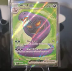 💎 2023 Arbok ex - 185/165 Ultra Rare Holo SV: Scarlet & Violet 151 Pokemon💎 - Image 1