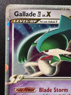 Gallade E4 LV.X 106/111 Platinum Rising Rivals Pokemon Card Holo Foil Rare LP - Image 3