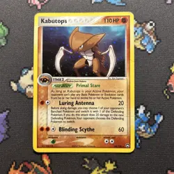 Kabutops 10/108 PL -Vintage Rare Holo Pokemon Card- EX Power Keepers (5z) - Image 1