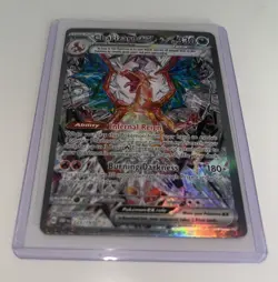 Charizard ex 223/197 Obsidian Flames Special Illustration Rare SIR Pokemon Card - Image 3