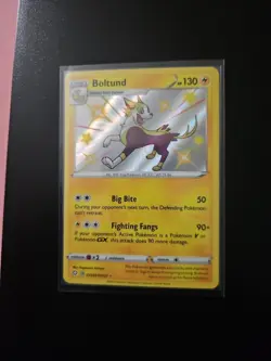 Boltund SV040/SV122 - Shining Fates - Shiny Holo Rare - Pokemon Card TCG -NM - Image 1