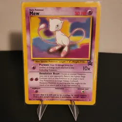 Pokemon Mew #8 Black Star Promo WOTC Wizards 2000 - NM Near Mint - Image 3