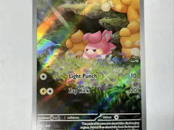 Pokemon TCG Pawmi Illustration Rare Card 226/091 SV Paldean Fates - Image 4