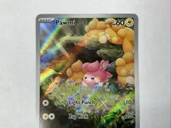 Pokemon TCG Pawmi Illustration Rare Card 226/091 SV Paldean Fates - Image 5