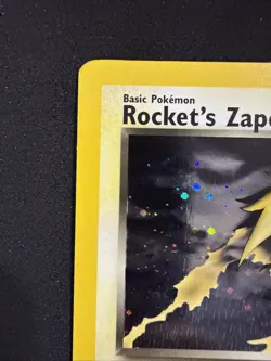 Pokemon Rocket's Zapdos Holo Rare Gym Heroes 15/132 WOTC Vintage 2000 - Image 2