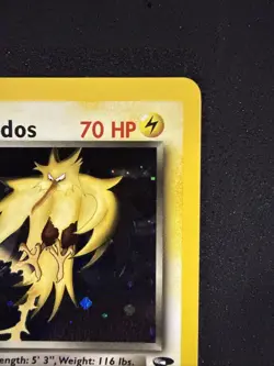 Pokemon Rocket's Zapdos Holo Rare Gym Heroes 15/132 WOTC Vintage 2000 - Image 3