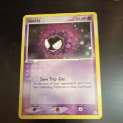 Pokemon Gastly 50 HP Holo 2004 Basic Ghost Nintendo 49/112 TCG Card - Image 1