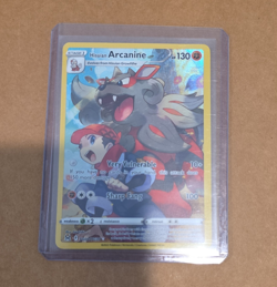 Pokemon TCG Hisuian Arcanine TG08/TG30 Lost Origin TG Ultra Rare Holo Full Art - Image 1