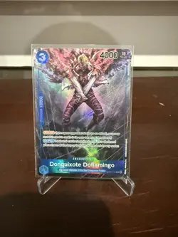 One Piece Card Game-Donquixote Doflamingo Op01-073 Alt Art English - Image 1