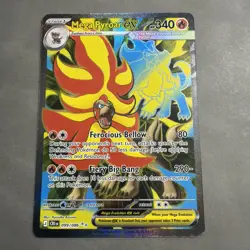 Pokemon Mega Pyroar ex 099/086 Me04: Chaos Rising Holo - Full Art C - Image 1