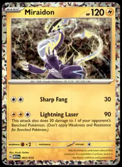 Miraidon 003/015 Holo Promo McDonald's Promos 2024 Pokemon Near Mint - Image 1