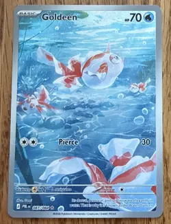 Goldeen Pitch Black 87/84 IR Pokemon TCG Pack Fresh NM - Image 1