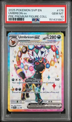 PSA 10 - 2025 POKEMON SVP EN-SV BLACK STAR PROMO 176 UMBREON ex - Image 1