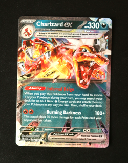 Pokemon Card TCG - Charizard EX 054/091 - Paldean Fates - Double Rare - NM ⭐ - Image 1