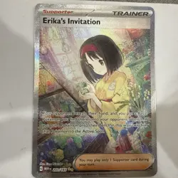 Erika's Invitation 203/165 SIR Rare Sv: Scarlet & Violet 151 Pokemon TCG ENG - Image 1