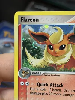 Flareon 2/17 POP Series 3 2006 Holo Rare SWIRL Pokemon Card - Image 5