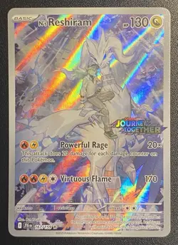 N's Reshiram Journey Together Stamped Promo 167/159 Pokemon TCG S&V NM* - Image 1