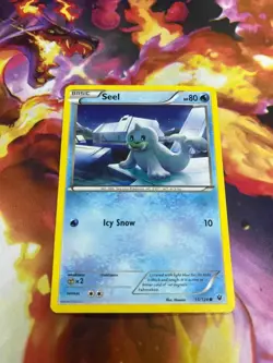Seel 15/124 Fates Collide Regular LP-Lightly Played Pokemon Card TCG - Image 1