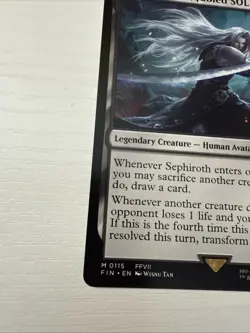 Sephiroth, Fabled SOLDIER Final Fantasy Regular Mtg Magic The Gathering - Image 2