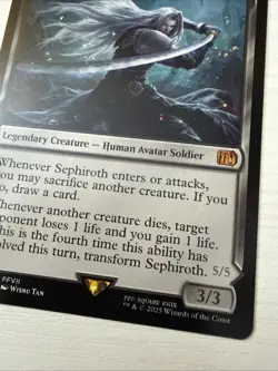 Sephiroth, Fabled SOLDIER Final Fantasy Regular Mtg Magic The Gathering - Image 5