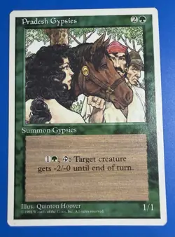 1 BANNED MTG | Pradesh G | Fourth Edition | 1995 | Magic The Gathering |NM - Image 1