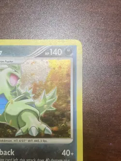 Pokemon TCG Tyranitar Holo Rare Card Mysterious Treasures 17/123 - Image 4