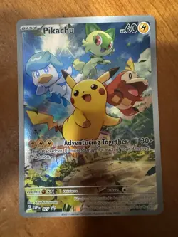 Pikachu 027 Sv: Scarlet & Violet Promo Cards Holo - Image 1