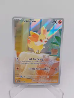 Fennekin 080 Black Star Promo ME: Mega Evolution Pokemon Holo TCG Card - Image 1