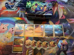Disney Lorcana Attack Of The Vine League Promo Set Cards Dial Stickers & Box - Image 1