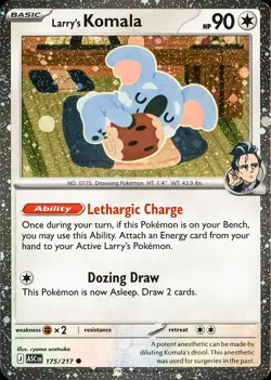 Larry's Komala - (Cosmo Holo) Holo Common Miscellaneous Cards & Products 175/217 - Image 1