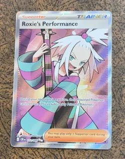 Roxie’s Performance 112/086 Chaos Rising Ultra Rare Holo Pokemon Card - Image 1