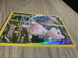 Mew XY110 - XY Black Star Promo Holo Foil Full Art Pokemon Card Heavy Played - Image 4