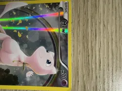 Mew XY110 - XY Black Star Promo Holo Foil Full Art Pokemon Card Heavy Played - Image 5